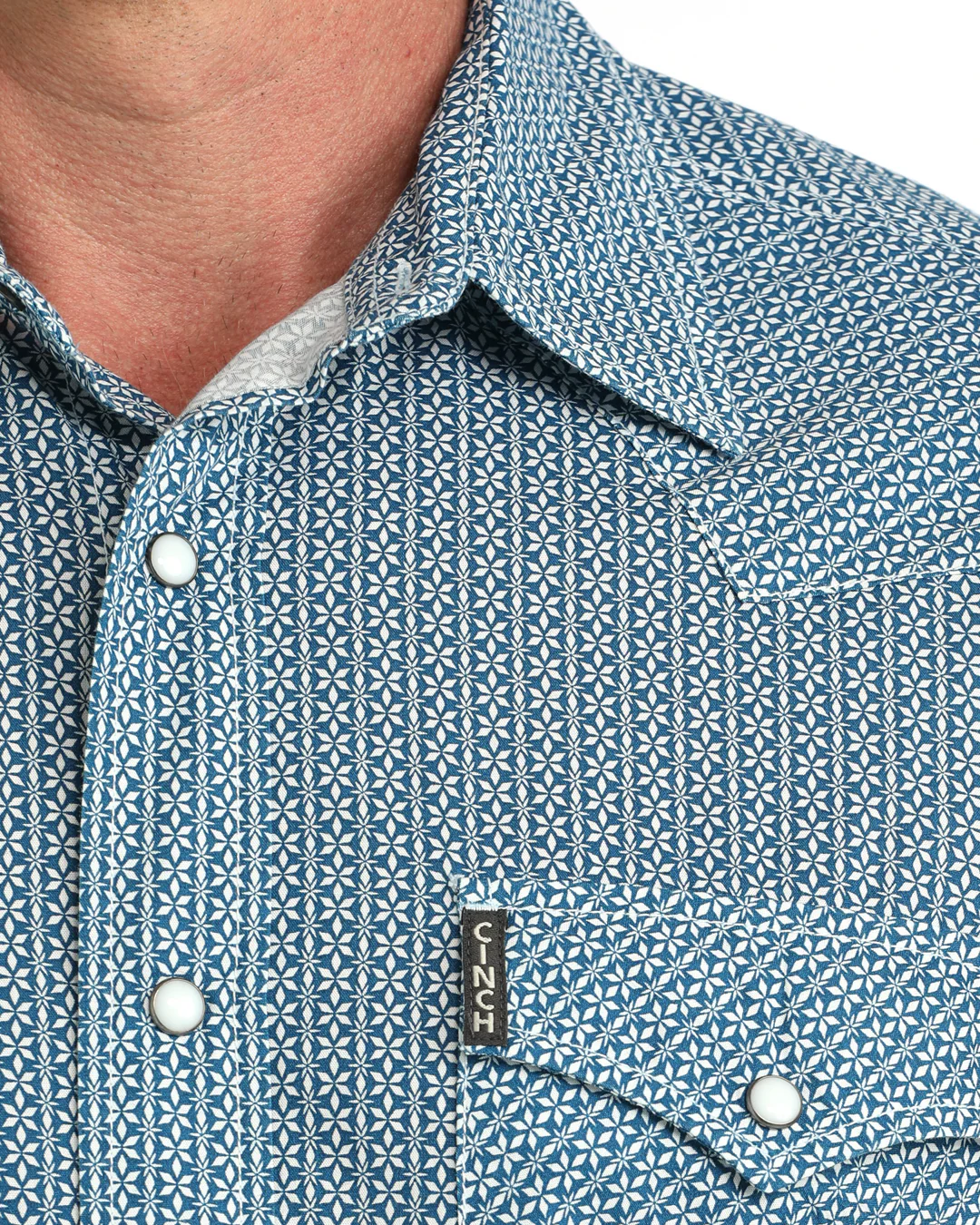 Men’s Modern Fit Snap Front Western Shirt - Image 3