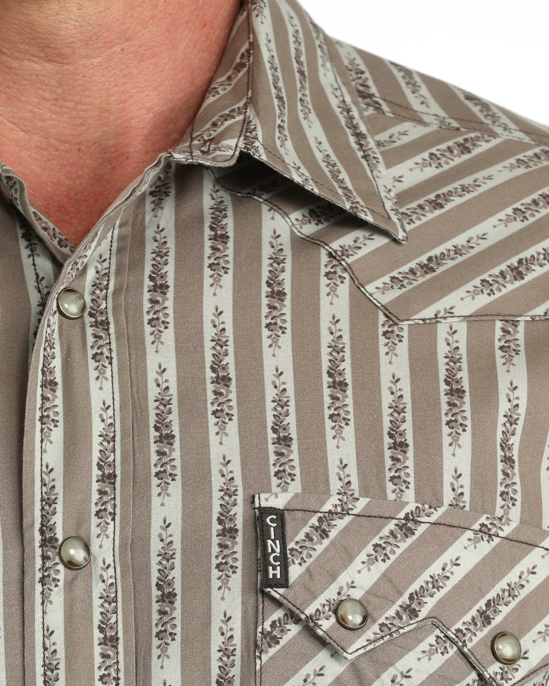 Men’s Modern Fit Snap Front Western Shirt - Image 3