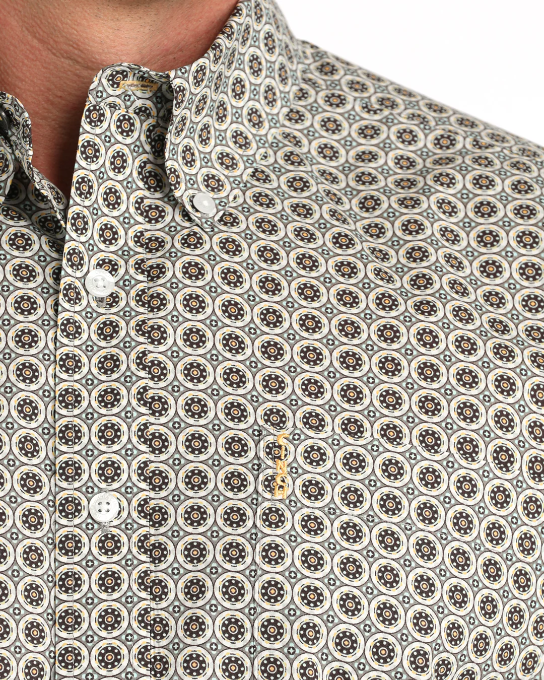 Men’s Modern Fit Button-Down Western Shirt - Image 3