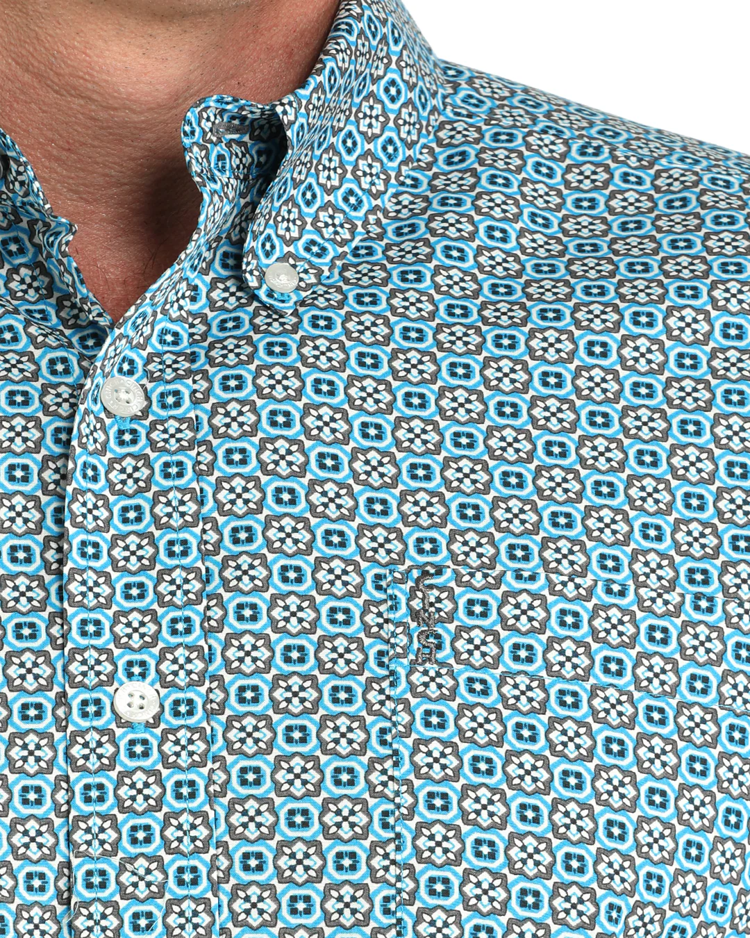 Men’s Modern Fit Button-Down Western Shirt - Image 3