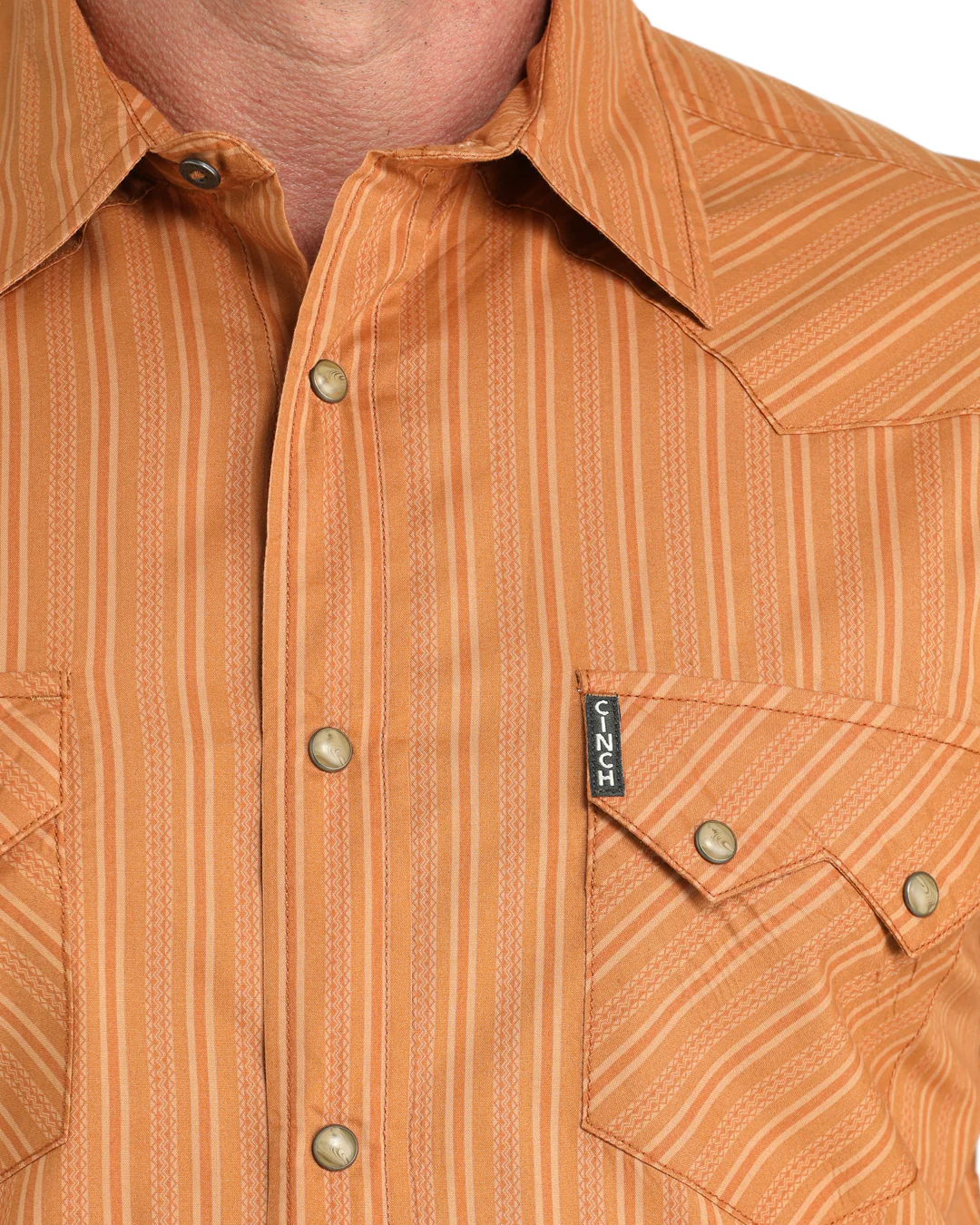 Men’s Modern Fit Snap Front Western Shirt - Image 3