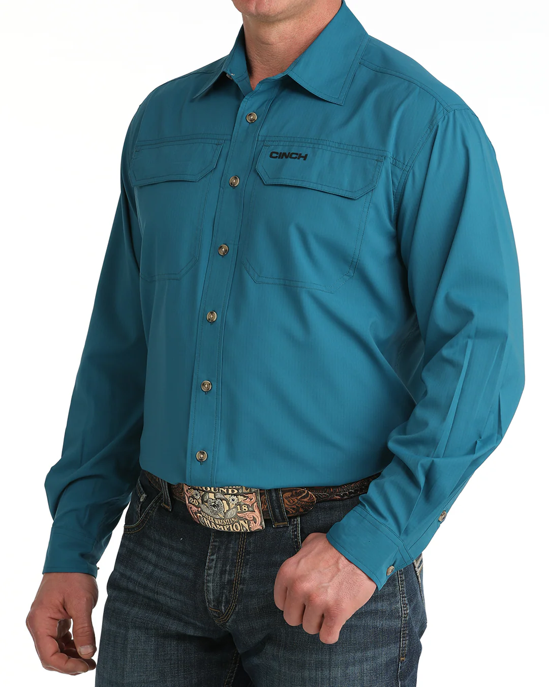 Men’s Arenaflex® Button-Down Western Shirt - Image 2