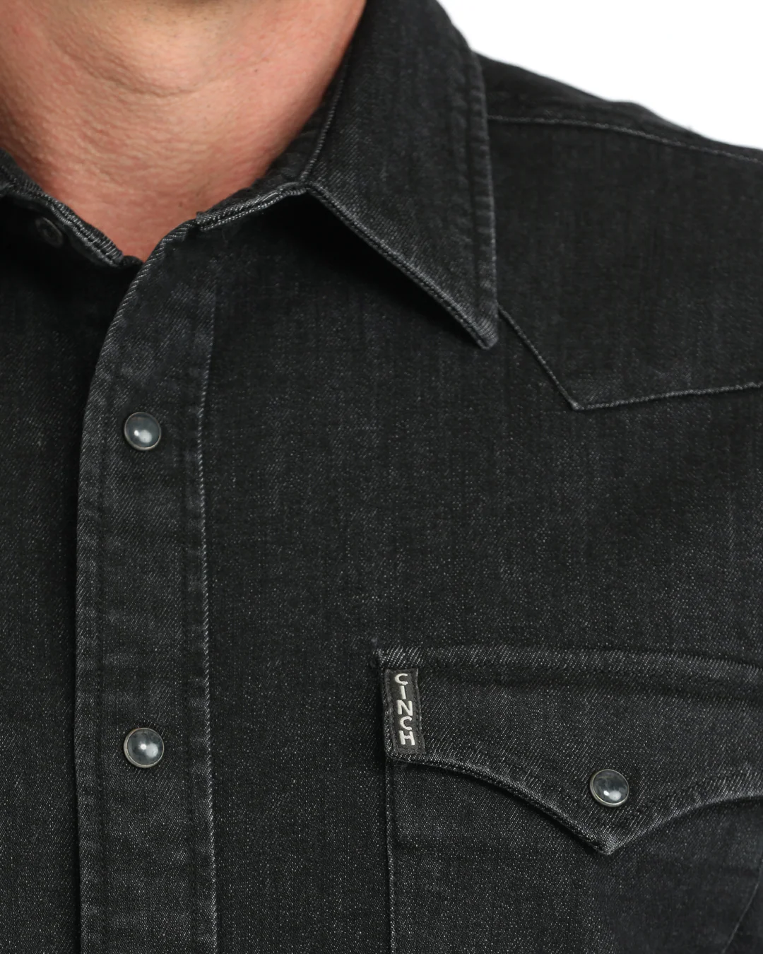 Men’s Modern Fit Snap Front Western Shirt - Image 3