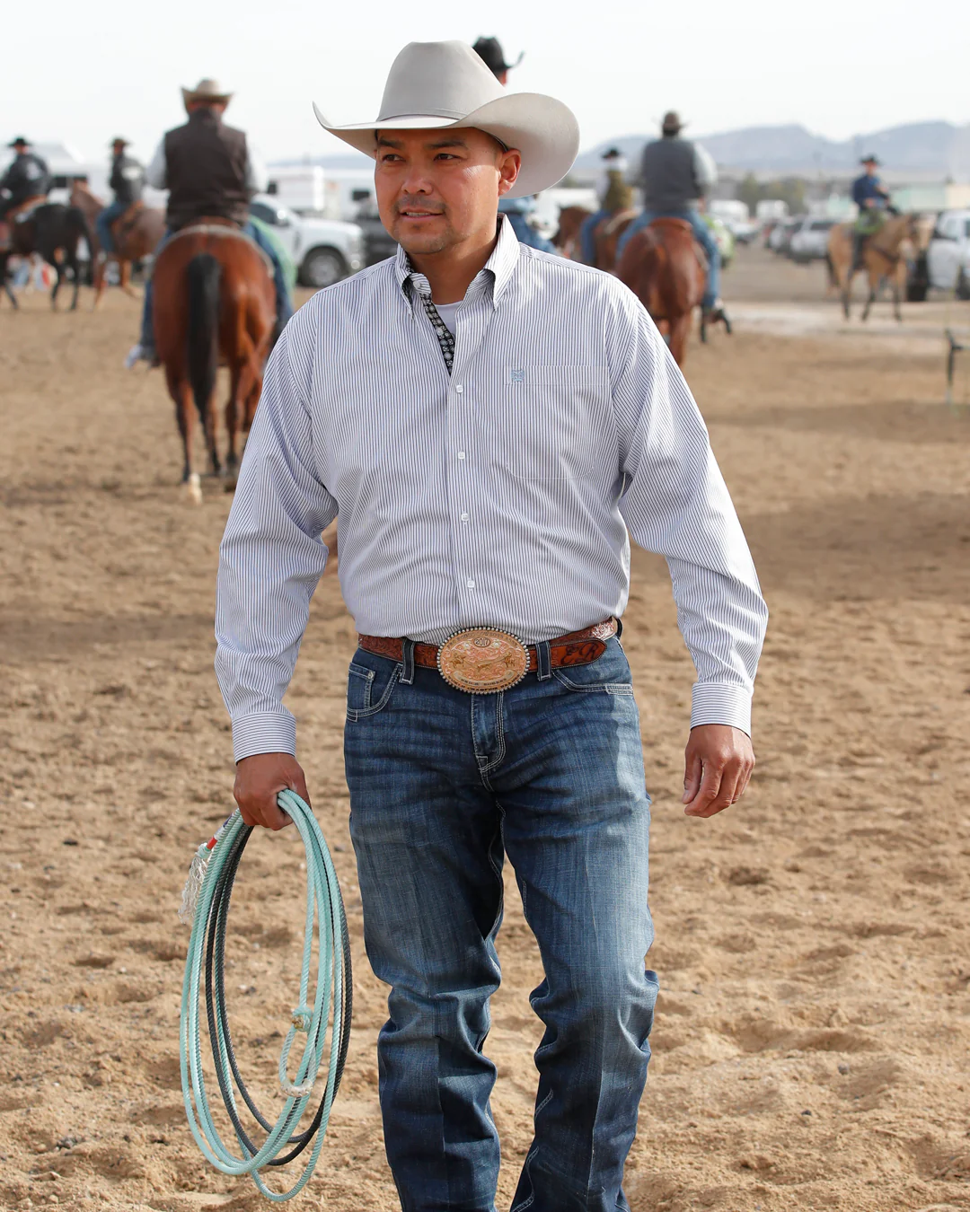 Men’s TENCEL™ Classic Fit Button-Down Western Shirt - Image 5