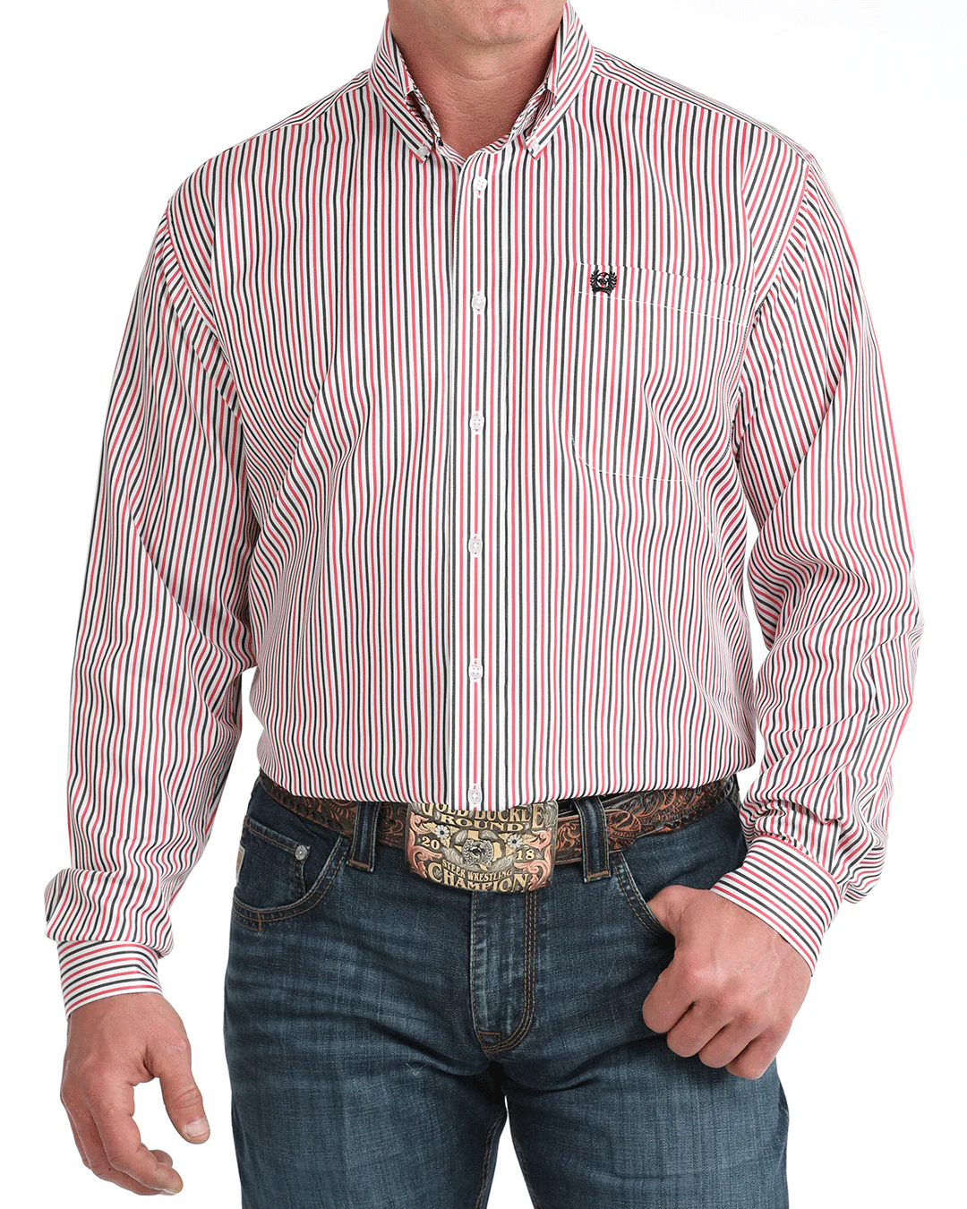 Men’s TENCEL™ Classic Fit Button-Down Western Shirt