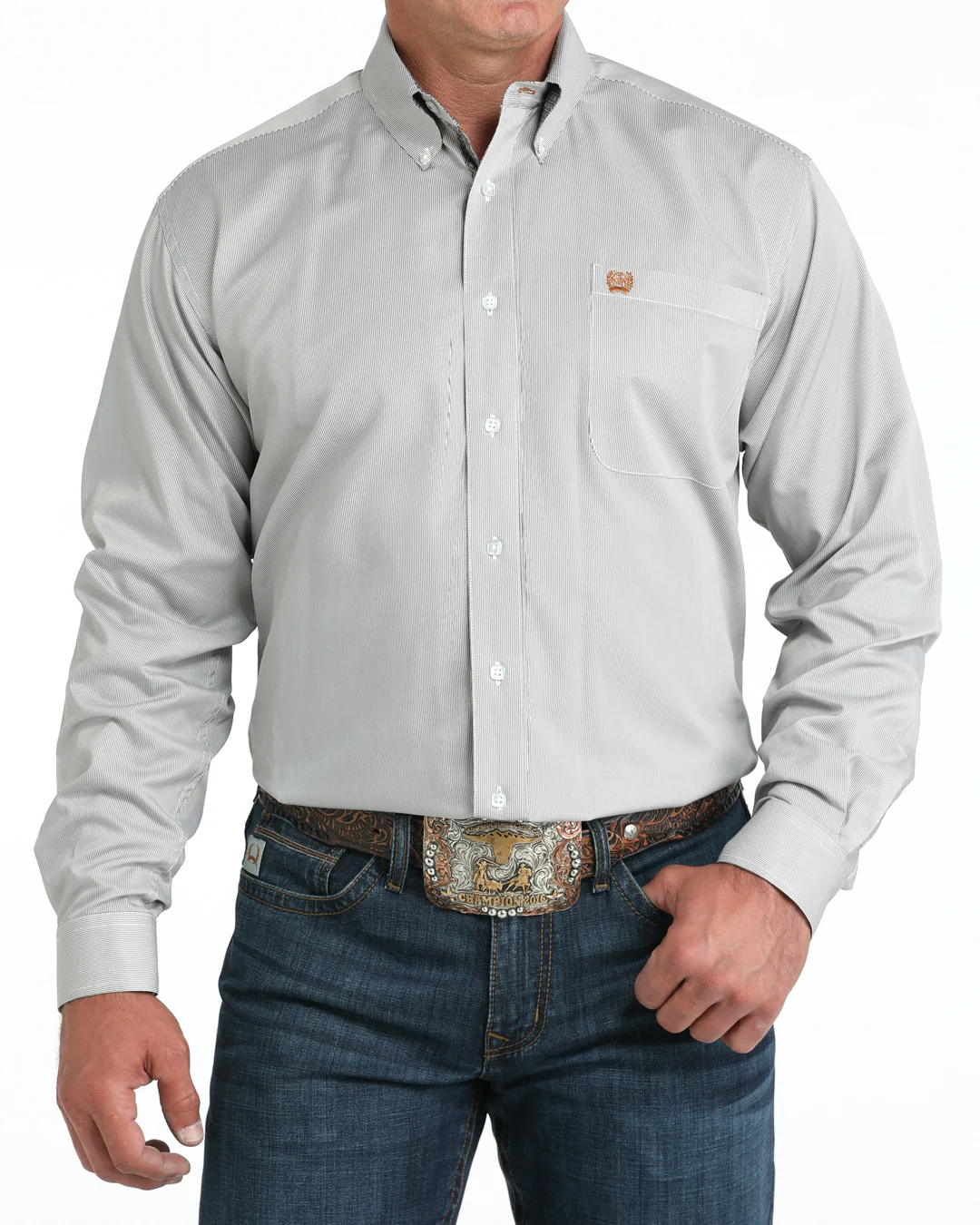 Men’s TENCEL™ Classic Fit Button-Down Western Shirt