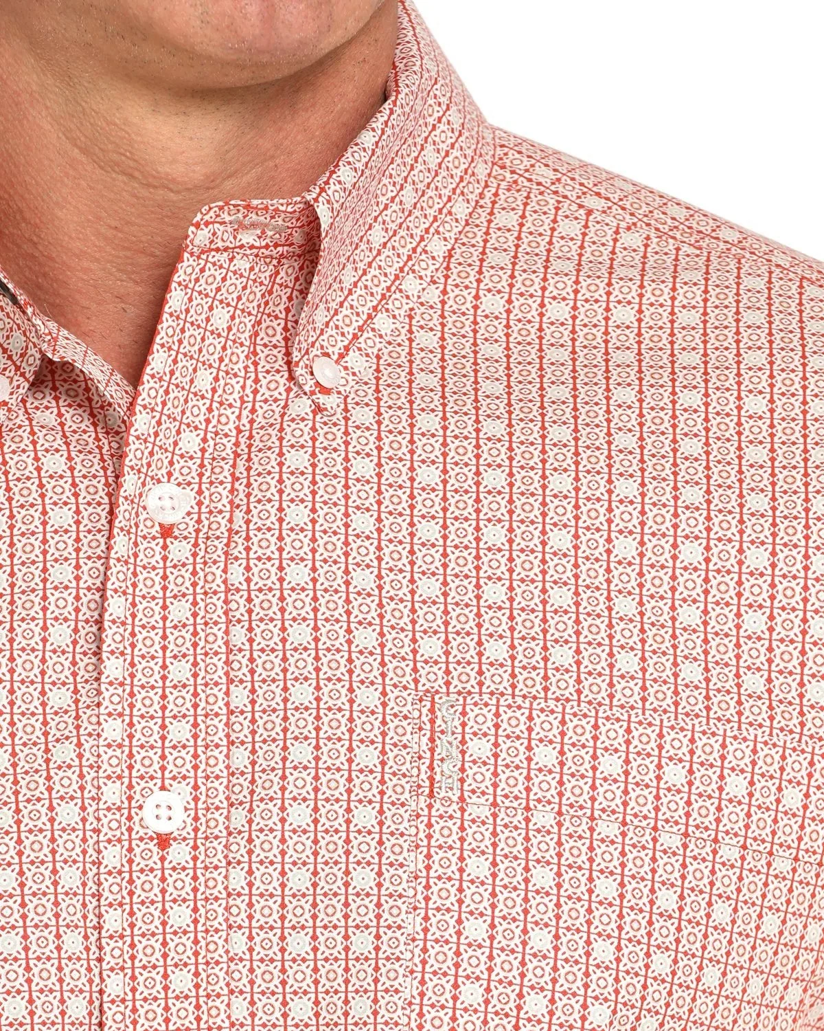 Men’s Modern Fit Button-Down Western Shirt - Image 2