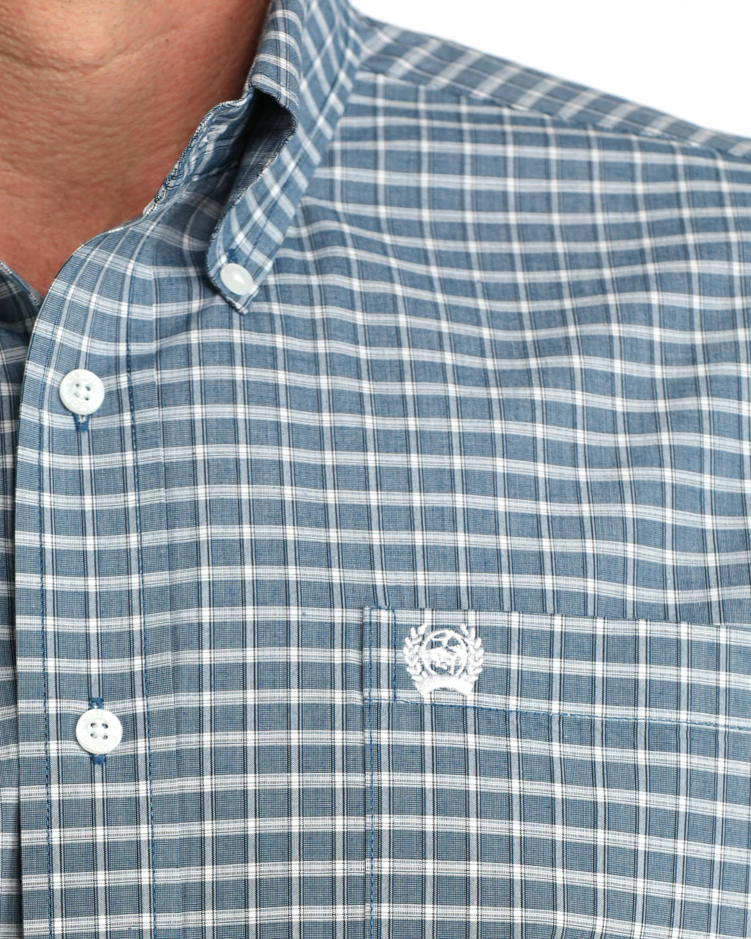Men's Classic Fit Button-Down Western Shirt - Image 3