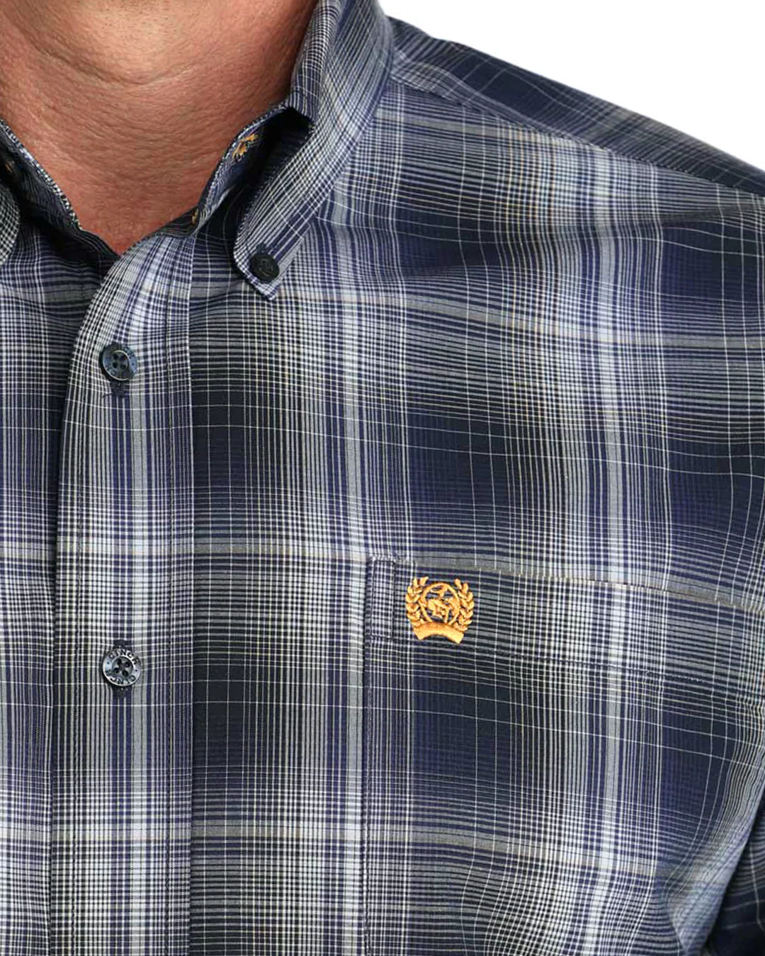 Men's Classic Fit Button-Down Western Shirt - Image 3