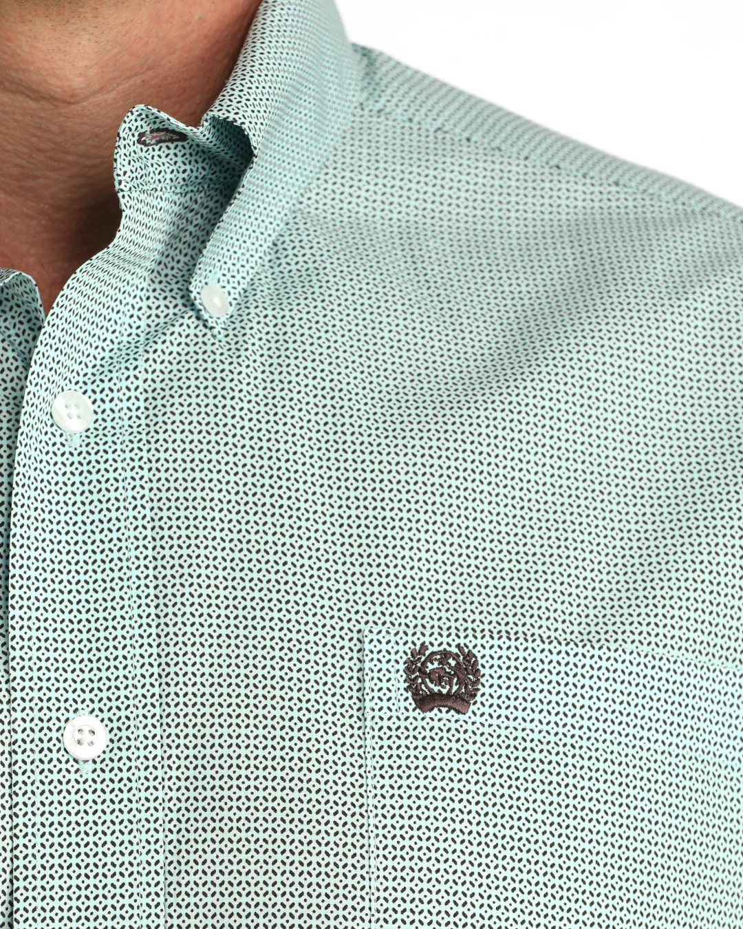 Men's Classic Fit Button-Down Western Shirt - Image 3