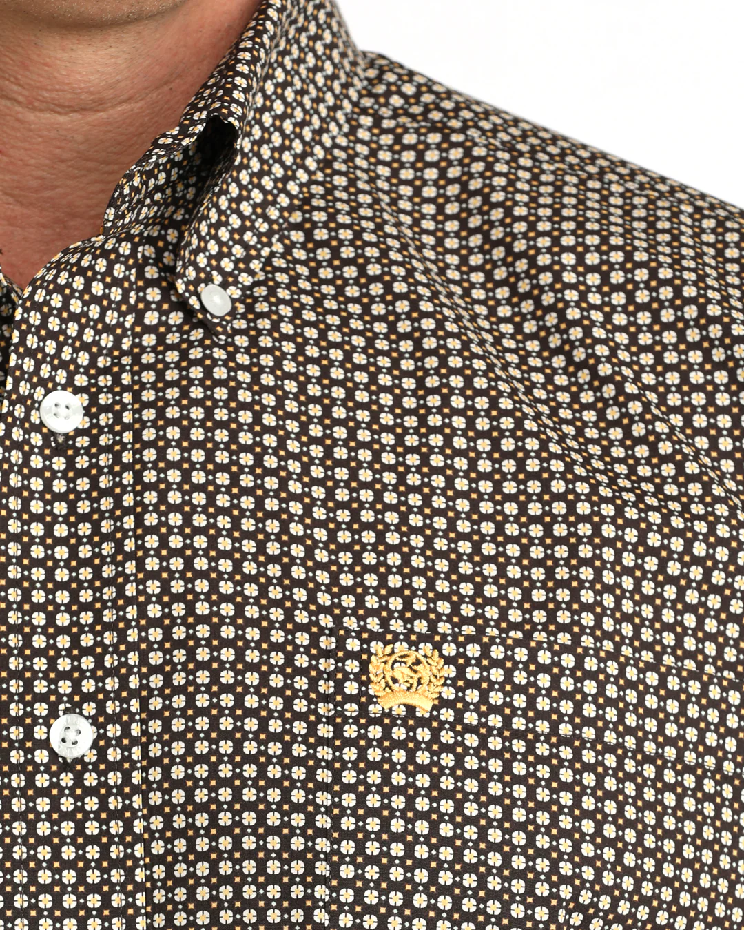 Men's Classic Fit Button-Down Western Shirt - Image 3