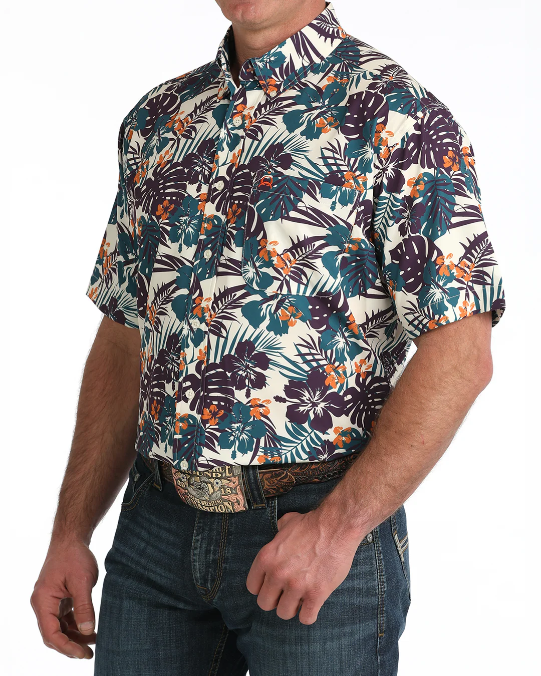 Men’s Arenaflex® Button-Down Western Shirt - Image 2