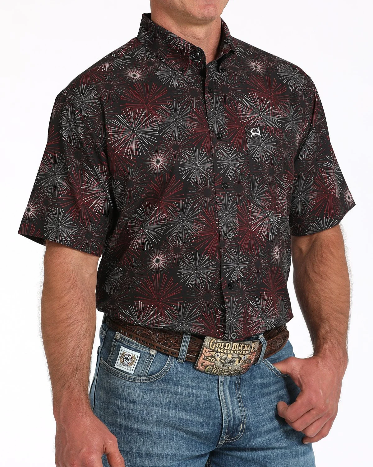 Men’s Arenaflex® Button-Down Western Shirt - Image 3