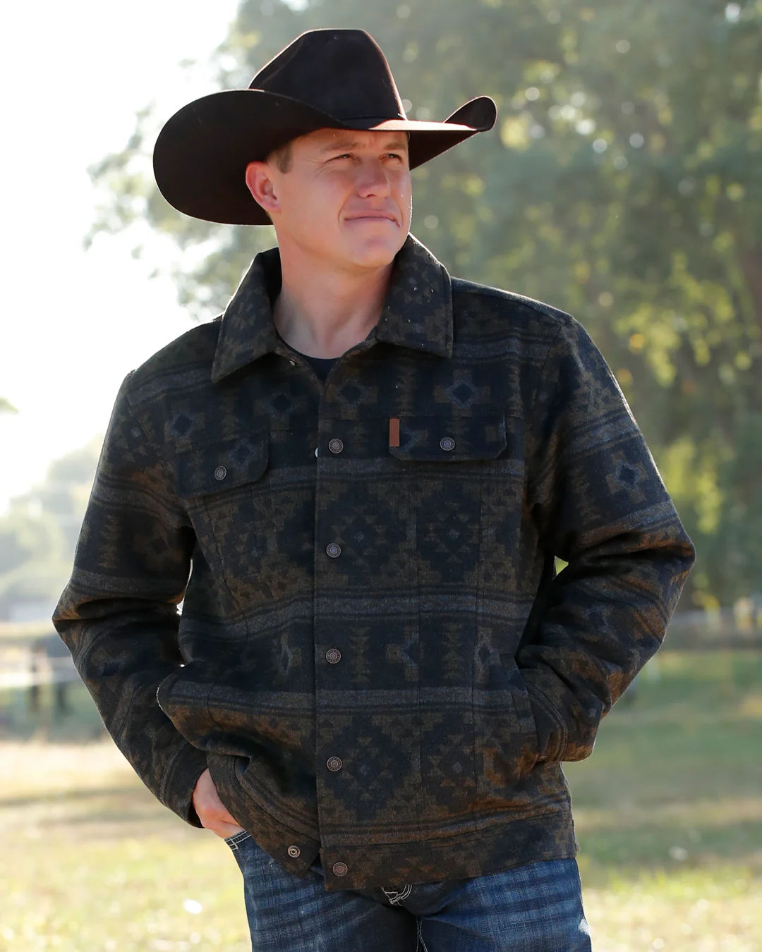 Men's Trucker Jacket - Image 4