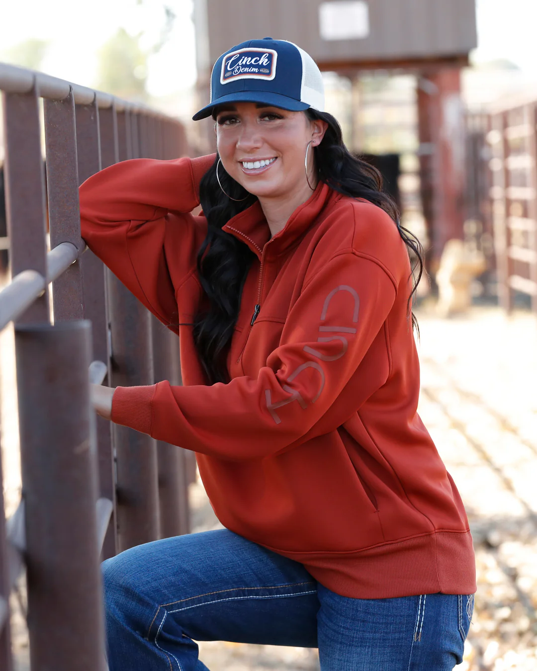 Women's 1/4 Zip Pullover - Image 4