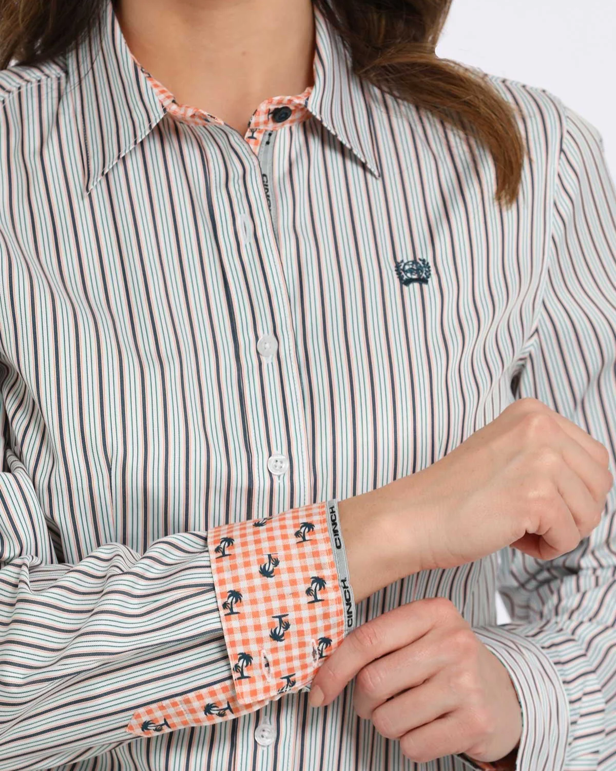 Women’s TENCEL™ Arena Fit Button-Down Western Shirt - Image 3